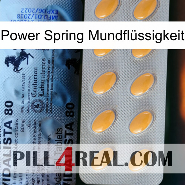 Power Spring Mundflüssigkeit 44